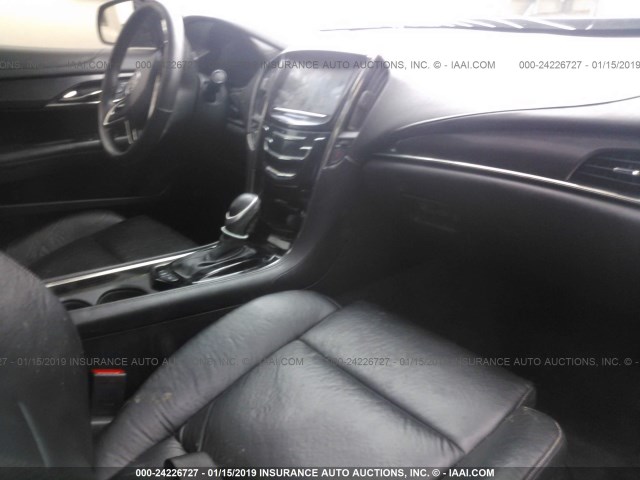 1G6AA5RA6D0175758 - 2013 CADILLAC ATS BLACK photo 5