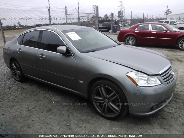 JNKAY01E76M108705 - 2006 INFINITI M35 SPORT GRAY photo 1