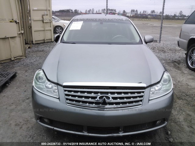 JNKAY01E76M108705 - 2006 INFINITI M35 SPORT GRAY photo 6