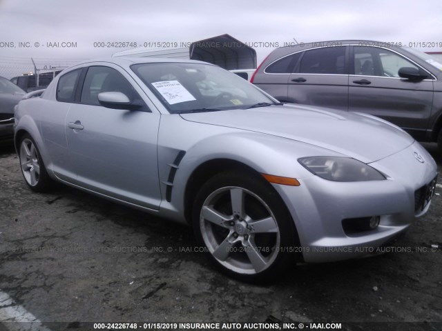 JM1FE17N140135058 - 2004 MAZDA RX8 SILVER photo 1