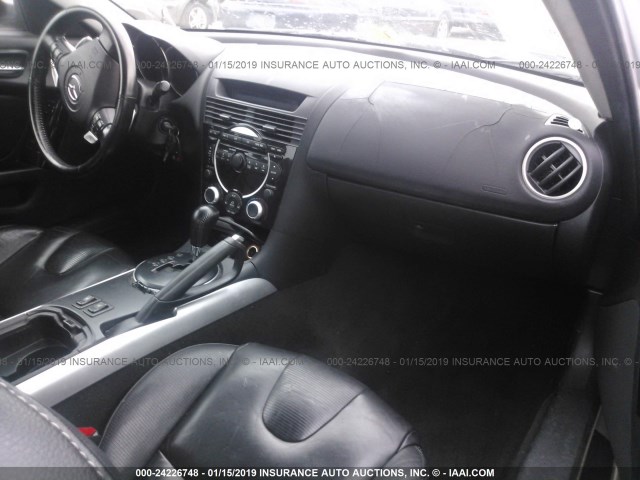 JM1FE17N140135058 - 2004 MAZDA RX8 SILVER photo 5