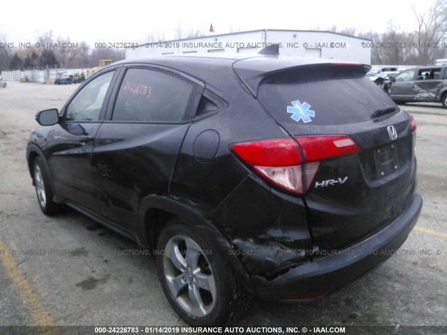 3CZRU6H57GM716930 - 2016 HONDA HR-V EX BLACK photo 6