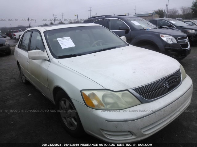 4T1BF28B81U172517 - 2001 TOYOTA AVALON XL/XLS WHITE photo 1