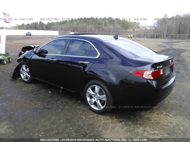 JH4CU2F63CC000889 - 2012 ACURA TSX TECH BLACK photo 3