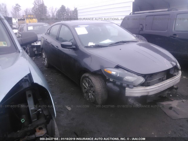 1C3CDFBB0ED755141 - 2014 DODGE DART SXT GRAY photo 1