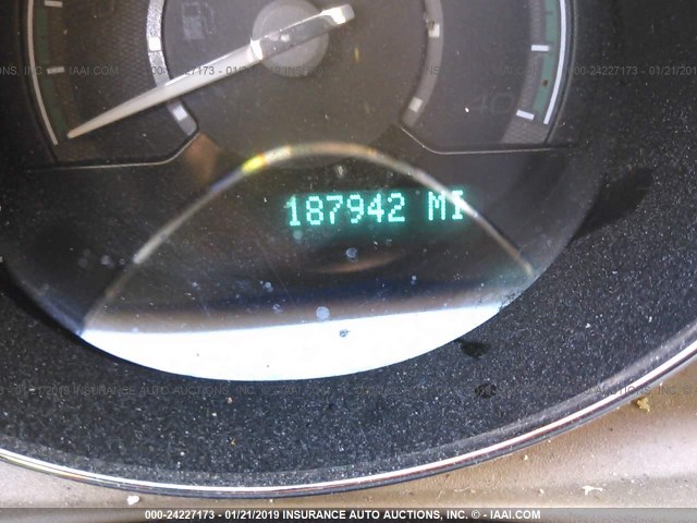 1G1ZG57B29F164277 - 2009 CHEVROLET MALIBU LS BLUE photo 7