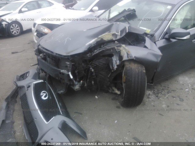 JN1BV7AR7EM695869 - 2014 INFINITI Q50 PREMIUM/SPORT 灰色 照片 6