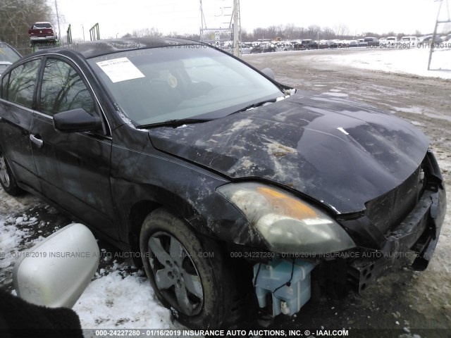 1N4AL21E47C158860 - 2007 NISSAN ALTIMA 2.5/2.5S BLACK photo 1