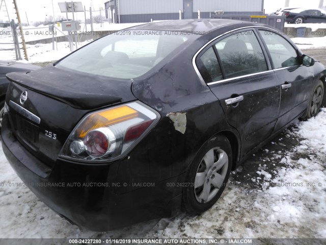 1N4AL21E47C158860 - 2007 NISSAN ALTIMA 2.5/2.5S BLACK photo 4