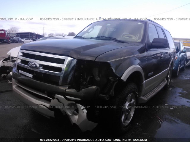 1FMFU17528LA16874 - 2008 FORD EXPEDITION EDDIE BAUER BROWN photo 2