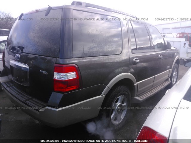 1FMFU17528LA16874 - 2008 FORD EXPEDITION EDDIE BAUER BROWN photo 4