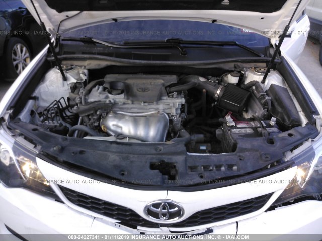 4T1BF1FK2EU387510 - 2014 TOYOTA CAMRY L/SE/LE/XLE 白色 照片 10