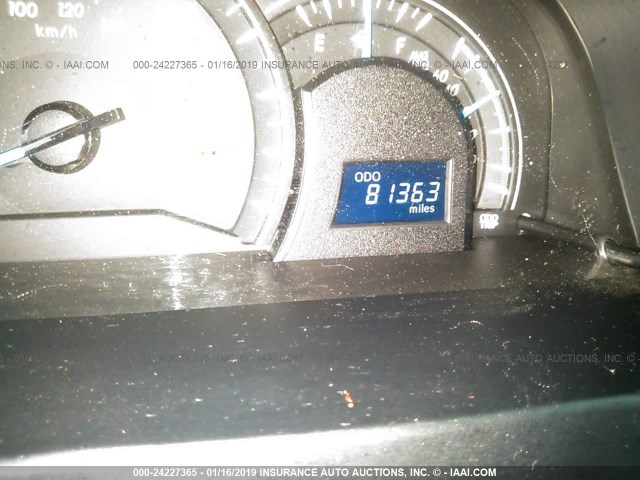 4T1BF1FK0EU785153 - 2014 TOYOTA CAMRY L/SE/LE/XLE RED photo 7