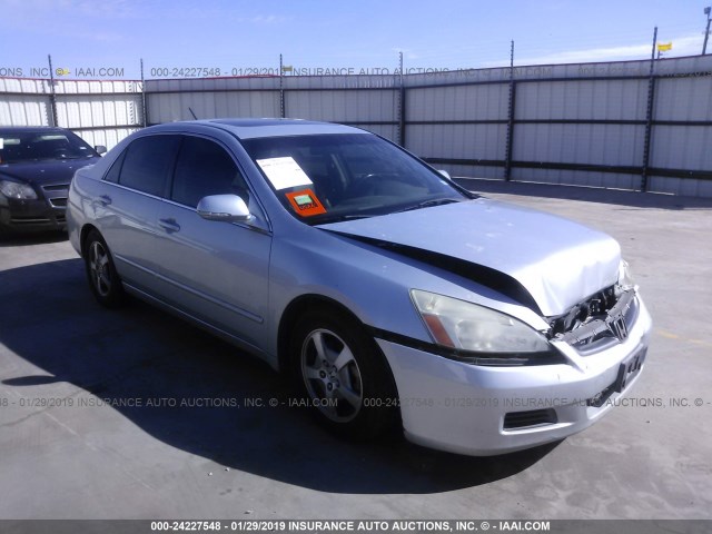 JHMCN364X6C000426 - 2006 HONDA ACCORD HYBRID SILVER photo 1