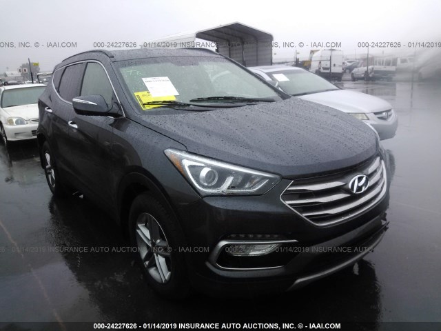 5XYZU3LB7JG507211 - 2018 HYUNDAI SANTA FE SPORT  GRAY photo 1