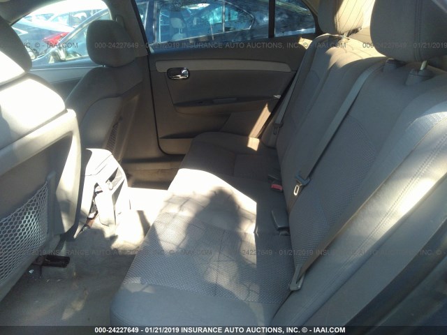 1G1ZH57B694187957 - 2009 CHEVROLET MALIBU 1LT GRAY photo 8