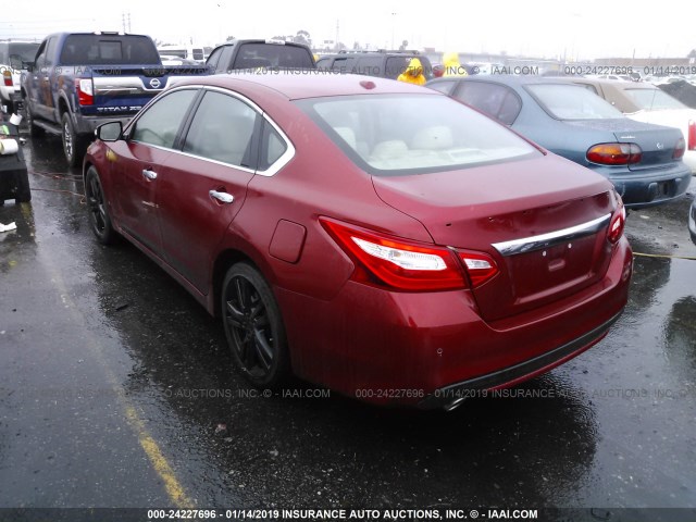 1N4BL3AP3GC103618 - 2016 NISSAN ALTIMA 3.5SL/3.5 SR RED photo 3