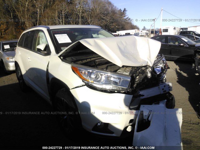 5TDJKRFH7GS503001 - 2016 TOYOTA HIGHLANDER XLE თეთრი ფოტო 1