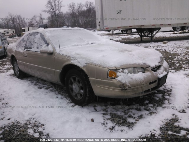 1FALP62W0VH123017 - 1997 FORD THUNDERBIRD LX GOLD photo 1