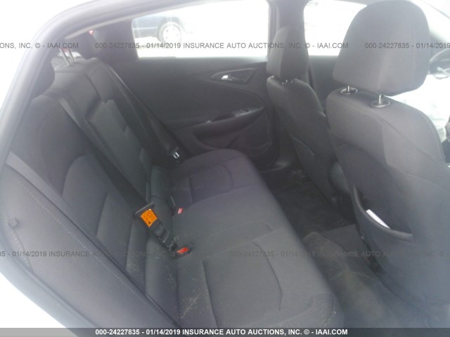 1G1ZB5STXHF207969 - 2017 CHEVROLET MALIBU LS WHITE photo 8