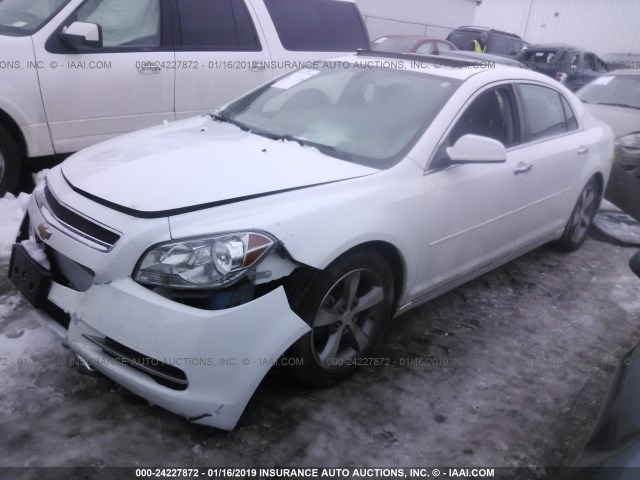 1G1ZC5E02CF364368 - 2012 CHEVROLET MALIBU 1LT 白色 照片 2