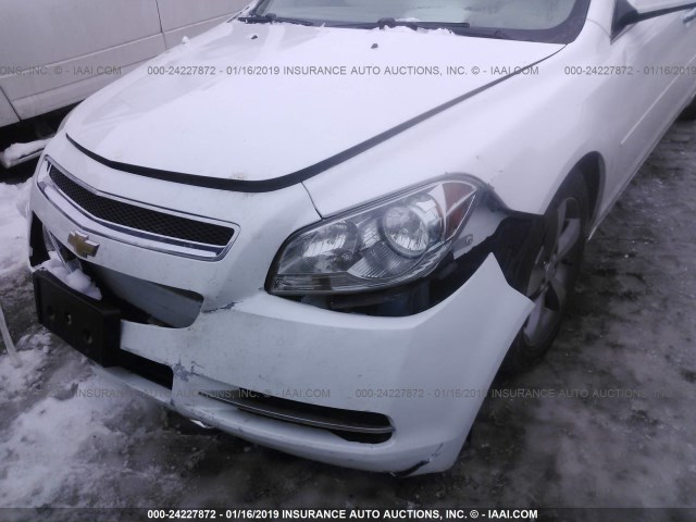 1G1ZC5E02CF364368 - 2012 CHEVROLET MALIBU 1LT 白色 照片 6