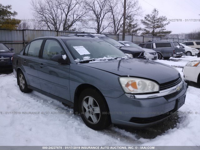 1G1ZT528X5F176419 - 2005 CHEVROLET MALIBU LS 灰色 照片 1