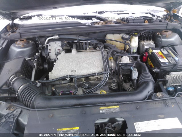 1G1ZT528X5F176419 - 2005 CHEVROLET MALIBU LS 灰色 照片 10