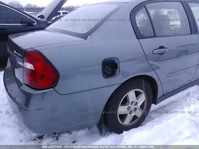 1G1ZT528X5F176419 - 2005 CHEVROLET MALIBU LS 灰色 照片 6