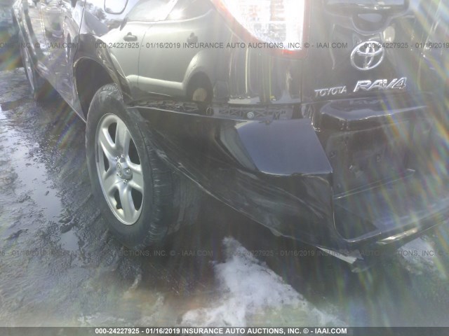 JTMZF4DV6AD024820 - 2010 TOYOTA RAV4 BLACK photo 6