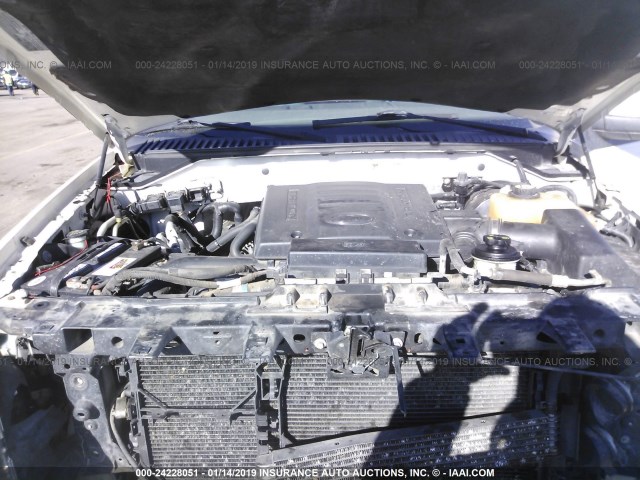 1FMFK20517LA08348 - 2007 FORD EXPEDITION EL LIMITED CREAM photo 10