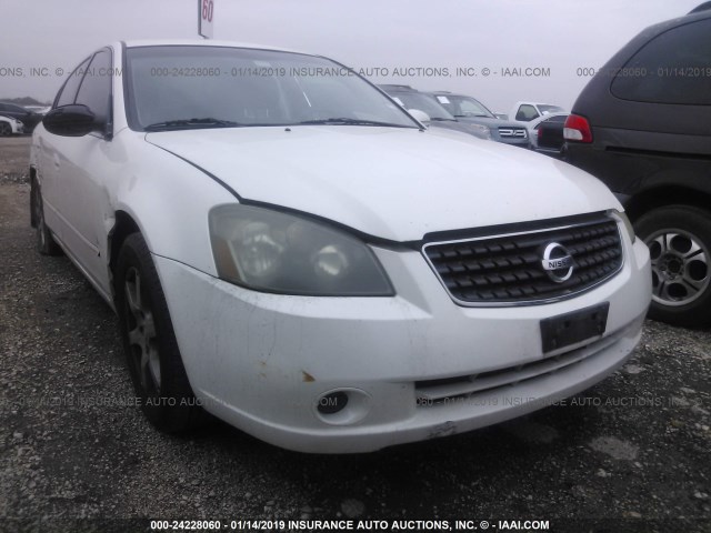 1N4AL11D26N349665 - 2006 NISSAN ALTIMA S/SL WHITE photo 1