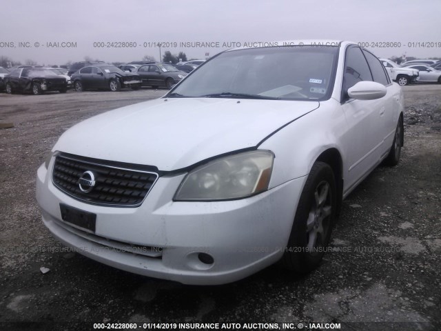 1N4AL11D26N349665 - 2006 NISSAN ALTIMA S/SL WHITE photo 2