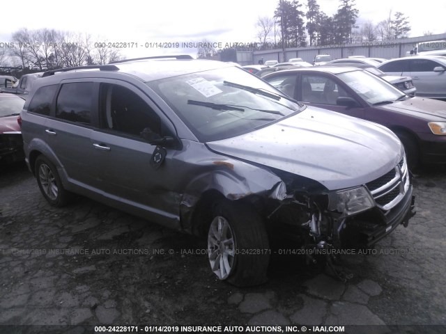 3C4PDCBG3GT157467 - 2016 DODGE JOURNEY SXT SILVER photo 1