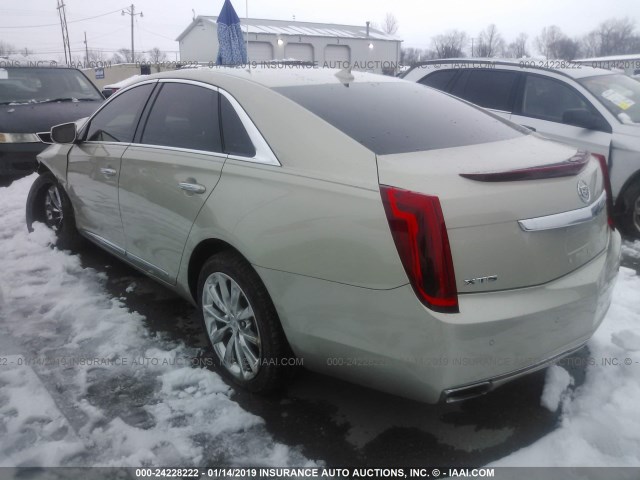 2G61M5S36E9218408 - 2014 CADILLAC XTS LUXURY COLLECTION TAN photo 3