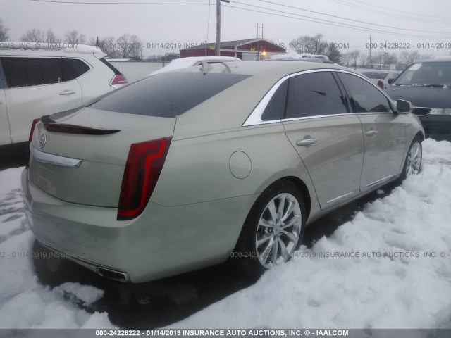 2G61M5S36E9218408 - 2014 CADILLAC XTS LUXURY COLLECTION TAN photo 4