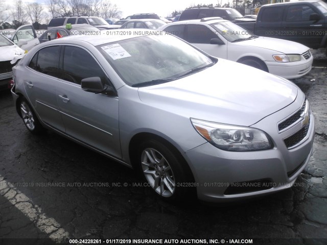 1G11C5SA3DF125309 - 2013 CHEVROLET MALIBU 1LT ვერცხლისფერი ფოტო 1