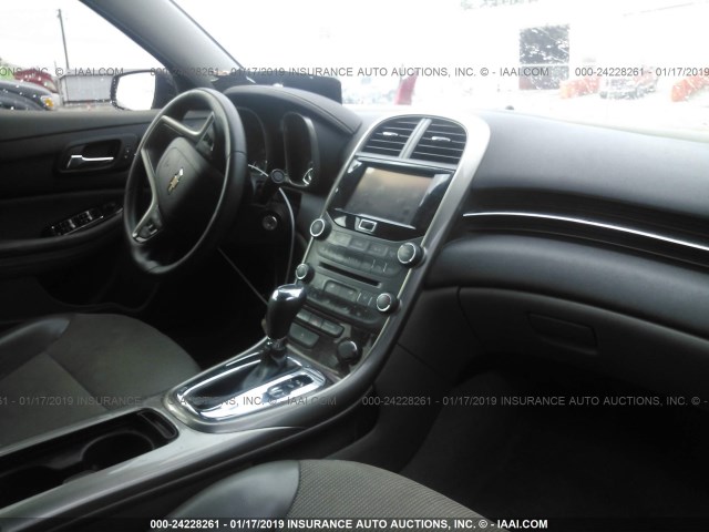 1G11C5SA3DF125309 - 2013 CHEVROLET MALIBU 1LT ვერცხლისფერი ფოტო 5