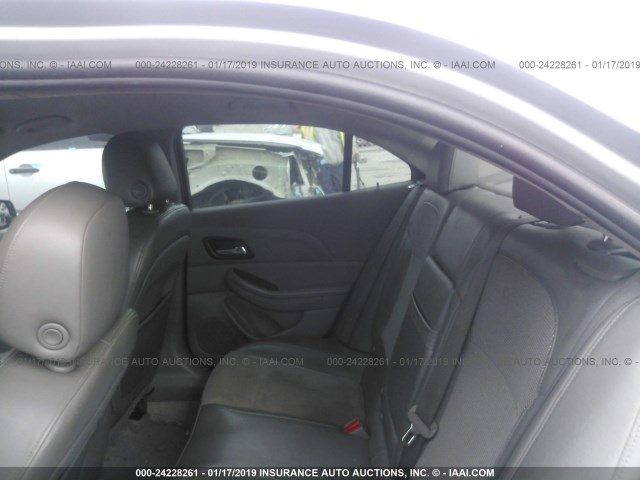 1G11C5SA3DF125309 - 2013 CHEVROLET MALIBU 1LT ვერცხლისფერი ფოტო 8