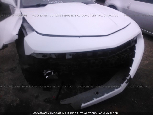 2G1FA1E37C9131980 - 2012 CHEVROLET CAMARO LS WHITE photo 6