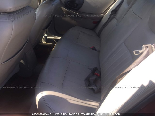 1G1NE52J016206534 - 2001 CHEVROLET MALIBU LS 勃艮第红 照片 8