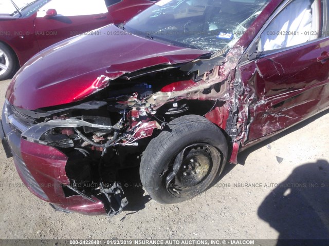 4T1BF1FK9GU614582 - 2016 TOYOTA CAMRY LE/XLE/SE/XSE წითელი ფოტო 6