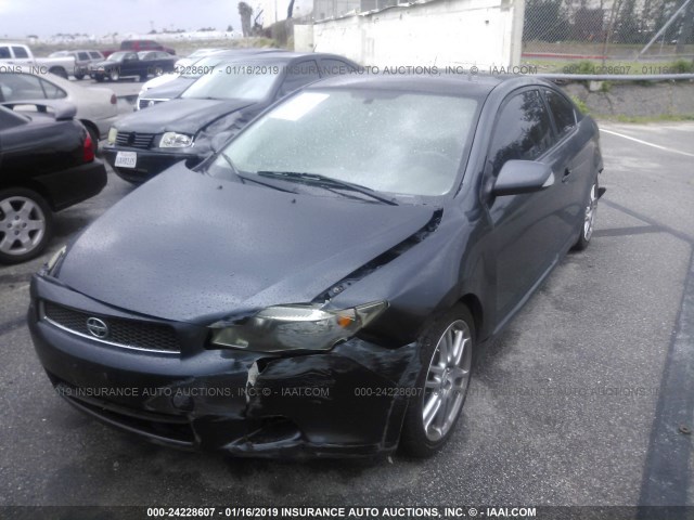 JTKDE177170200755 - 2007 TOYOTA SCION TC ნაცრისფერი ფოტო 2