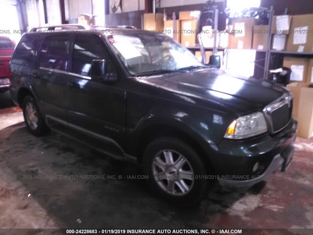 5LMEU68HX3ZJ08948 - 2003 LINCOLN AVIATOR 绿色 照片 1