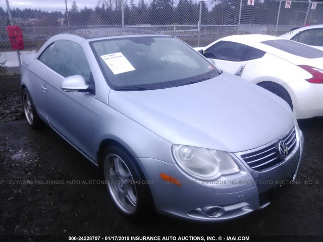 WVWDB71F48V038613 - 2008 VOLKSWAGEN EOS VR6 SILVER photo 1