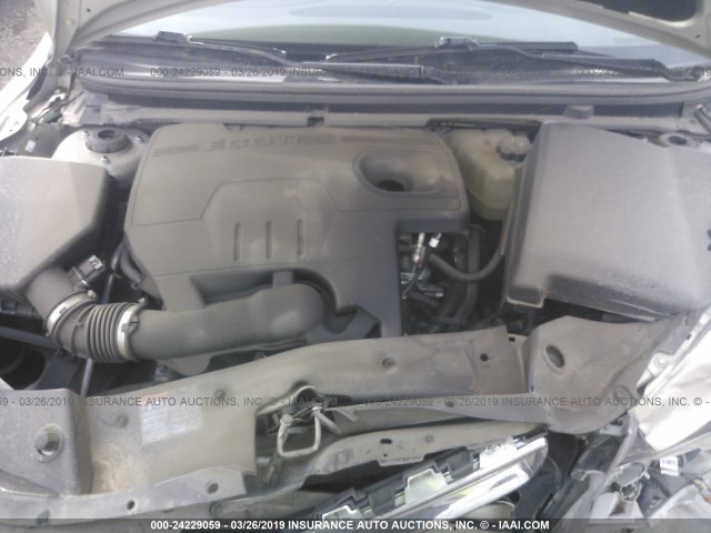 1G1ZC5EU2CF288475 - 2012 CHEVROLET MALIBU 1LT 金色 照片 10