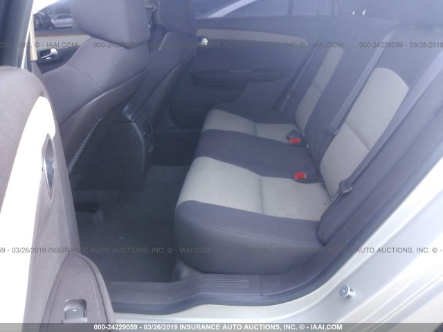 1G1ZC5EU2CF288475 - 2012 CHEVROLET MALIBU 1LT 金色 照片 8