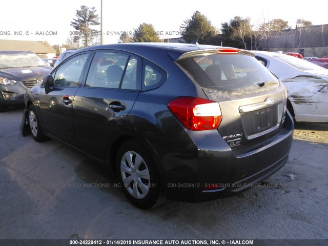 JF1GPAA61DG824854 - 2013 SUBARU IMPREZA GRAY photo 3