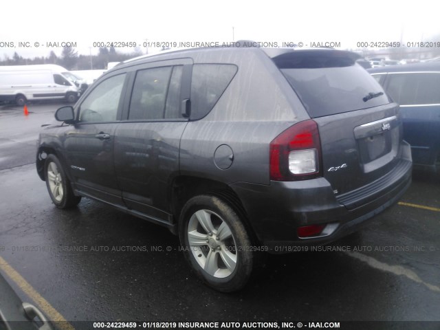 1C4NJDBB9GD714138 - 2016 JEEP COMPASS SPORT GRAY photo 3