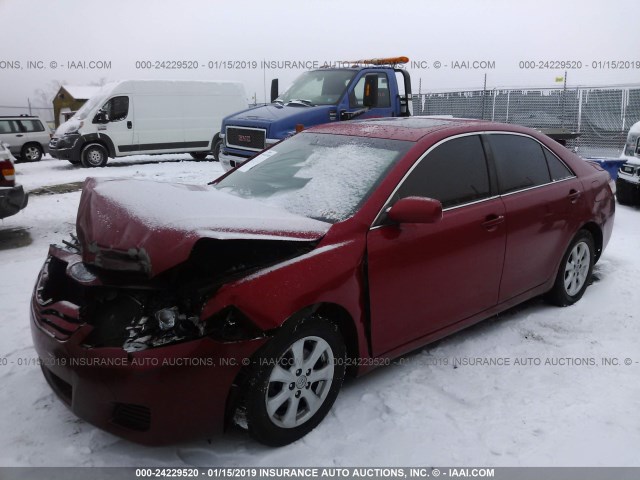 4T4BF3EK2BR127199 - 2011 TOYOTA CAMRY SE/LE/XLE 红色 照片 2